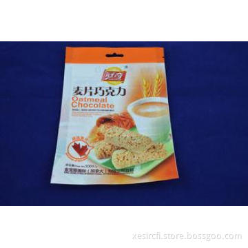 Custom Printing Food Pouch Packaging / Stand Up Ziplock Pou